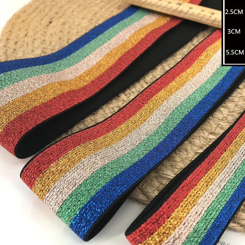 3/lot meter Fashion stripe elastic band webbing shoulder bottom straps for DIY Garment Accessories
3/lot meter Fashion stripe elastic band webbing shoulder bottom straps for DIY Garment Accessories
