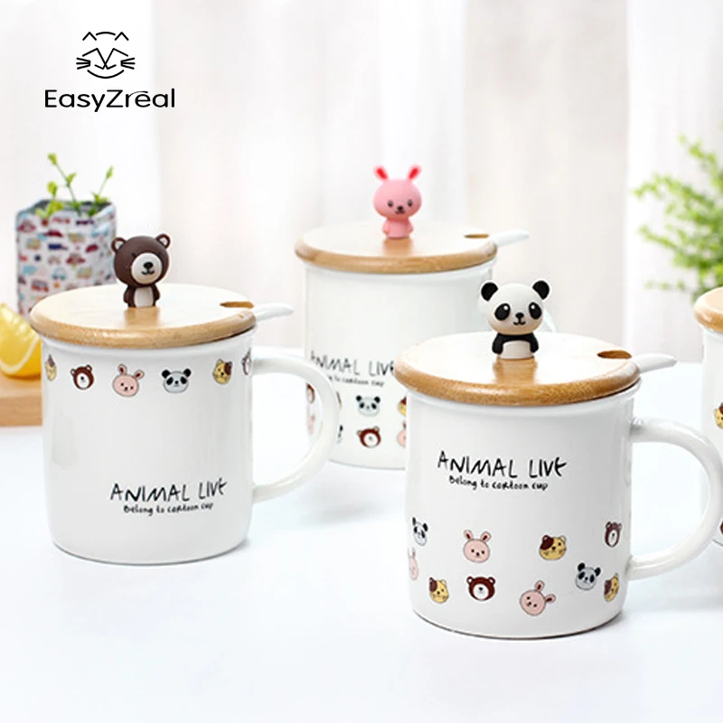 EasyZreal Creative small ceramic milk mug with animals cute cartoon three-dimensional coffee cup Porcelain Tea Cup kid Xmas gift
EasyZreal Creative small ceramic milk mug with animals cute cartoon three-dimensional coffee cup Porcelain Tea Cup kid Xmas gift