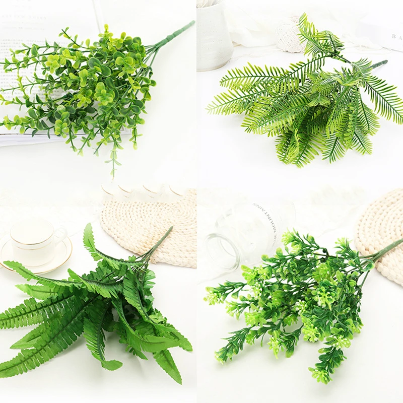 Artificial Plant Fake Plastic Leaf Garland Foliage Green Plant for Home Garden Wedding Party Decorations Flower arrangement
Artificial Plant Fake Plastic Leaf Garland Foliage Green Plant for Home Garden Wedding Party Decorations Flower arrangement
