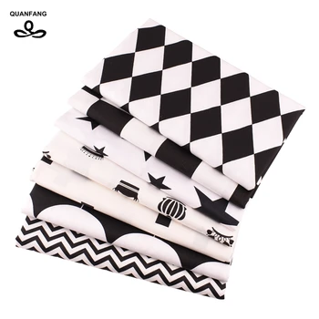 QUANFANG 7 design Printed Twill 100% Cotton Fabric For DIY Quilting Sewing Baby Children's Sheet Pillow Material Half meter
QUANFANG 7 design Printed Twill 100% Cotton Fabric For DIY Quilting Sewing Baby Children's Sheet Pillow Material Half meter
