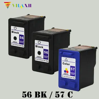 Vilaxh 56 57 Compatible Ink cartridge Replacement for HP 56 57 for Deskjet 5150 450CI 450 5550 5650 PSC 1315 2110 1350 Printer
Vilaxh 56 57 Compatible Ink cartridge Replacement for HP 56 57 for Deskjet 5150 450CI 450 5550 5650 PSC 1315 2110 1350 Printer