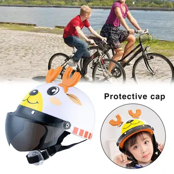 3-10 Years Old Children Bicycle Bike Helmet Cute Cartoon Style Protective Helmet With Mesh Cotton Lining Bike Accessories
3-10 Years Old Children Bicycle Bike Helmet Cute Cartoon Style Protective Helmet With Mesh Cotton Lining Bike Accessories