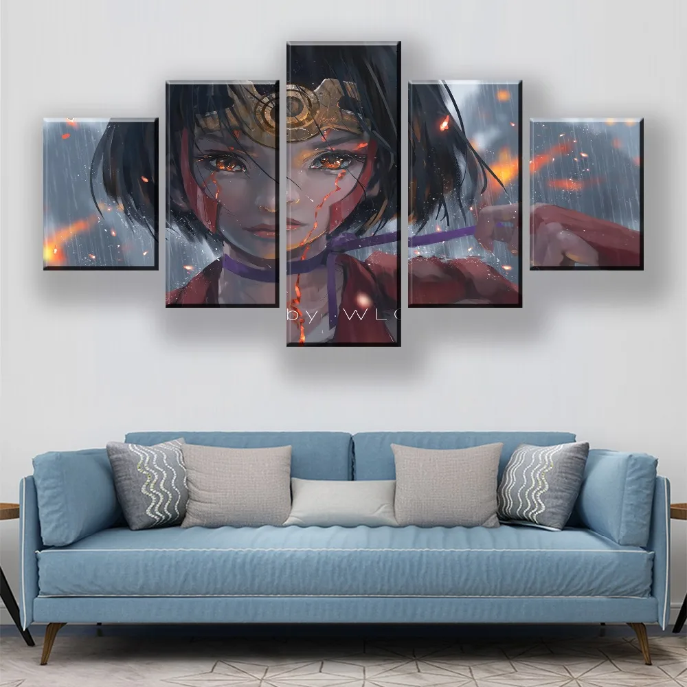 HD Print 5 Piece Canvas Art Kabaneri Of The Iron Fortress Poster Paintings Modern Wall Art For Home Decorations Decor Framework
HD Print 5 Piece Canvas Art Kabaneri Of The Iron Fortress Poster Paintings Modern Wall Art For Home Decorations Decor Framework