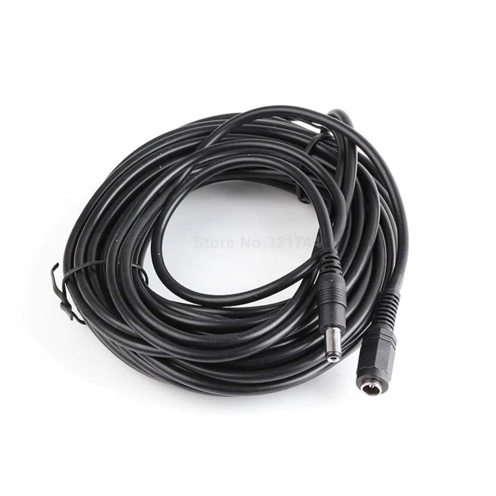 5 м блок питания свинцовый Удлинительный кабель жила шнур для ip камеры AC DC Кабель