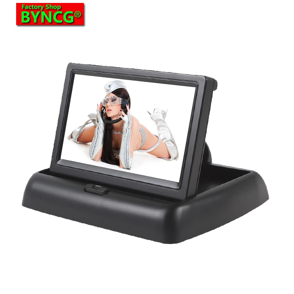 BYNCG WG37 Rear View Camera Parking 2ch Video 4.3 " Foldable Tft Lcd Color Camera Rearview Mirror Car Monitor , free Shipping
BYNCG WG37 Rear View Camera Parking 2ch Video 4.3 " Foldable Tft Lcd Color Camera Rearview Mirror Car Monitor , free Shipping