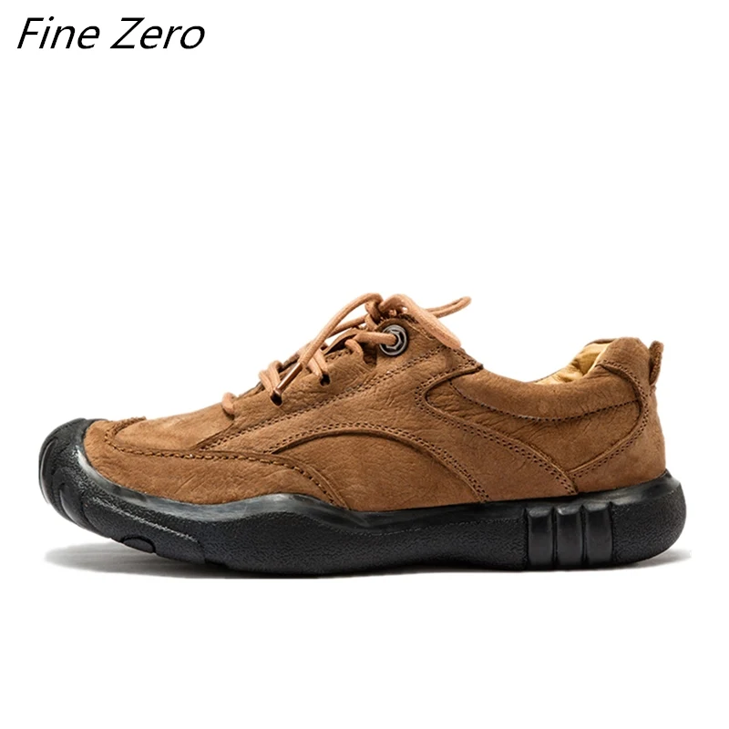 New Trend Men's Tactical Boots Genuine Leather Men Outdoor Shoes Breathable Sneaker Mountain Hiking Shoes Men Hunting Boots
New Trend Men's Tactical Boots Genuine Leather Men Outdoor Shoes Breathable Sneaker Mountain Hiking Shoes Men Hunting Boots