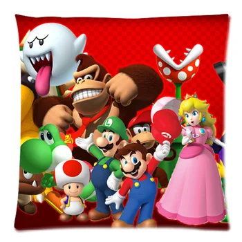 Super mario Home Sofa Decorative Cushion Cover Throw Pillow Case Custom Cotton Linen Square Cushion Case 45X45CM
Super mario Home Sofa Decorative Cushion Cover Throw Pillow Case Custom Cotton Linen Square Cushion Case 45X45CM