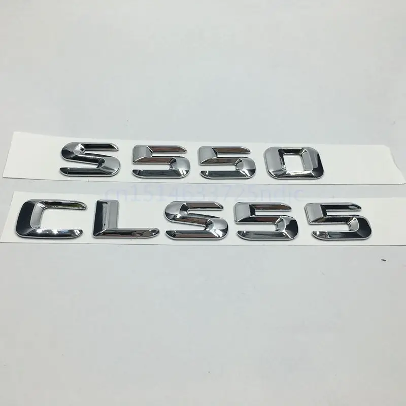 For Mercedes Benz S CLS Class S550 CLS55 Rear Bumper Lid Emblem Logo Trunk Number Letters Badge Stickers S 550 CLS 55
For Mercedes Benz S CLS Class S550 CLS55 Rear Bumper Lid Emblem Logo Trunk Number Letters Badge Stickers S 550 CLS 55