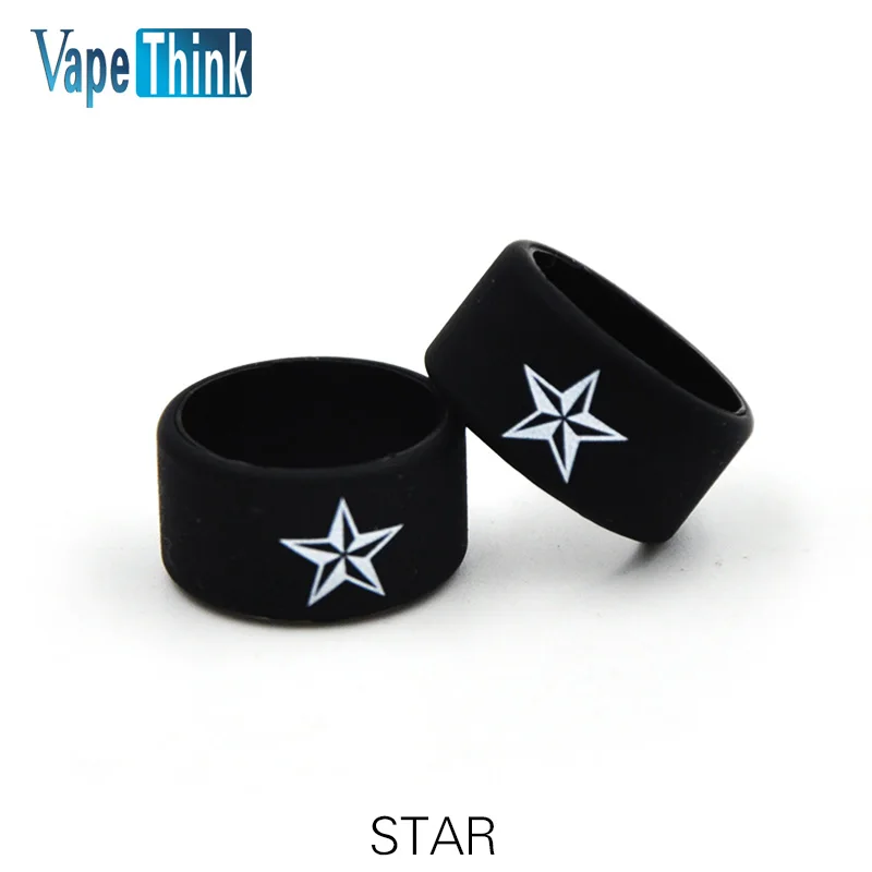 5pcs/lot Vapethink 22mm Star Soft Rubber Silicone Seal Ring Gel Vape Band Vapeband for E Cigarette Black White
5pcs/lot Vapethink 22mm Star Soft Rubber Silicone Seal Ring Gel Vape Band Vapeband for E Cigarette Black White