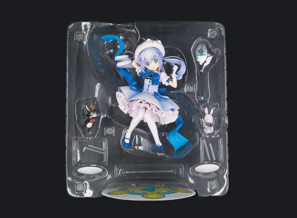 HKXZM Anime Figure 21CM Is the order a rabbit Kafuu Chino 1/7 Scale Painted PVC Figure Collectible Model Toy Gift
HKXZM Anime Figure 21CM Is the order a rabbit Kafuu Chino 1/7 Scale Painted PVC Figure Collectible Model Toy Gift