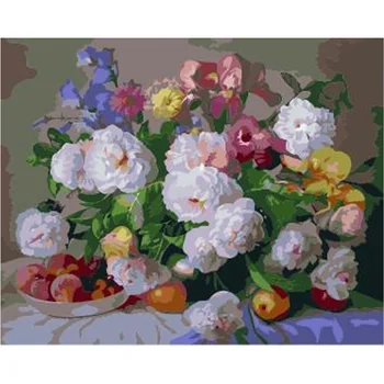 Frameless pictures Painting By Numbers DIY Digital Oil Painting On canvas Romantic 50x65cm Chrysanthemum Home decoration
Frameless pictures Painting By Numbers DIY Digital Oil Painting On canvas Romantic 50x65cm Chrysanthemum Home decoration