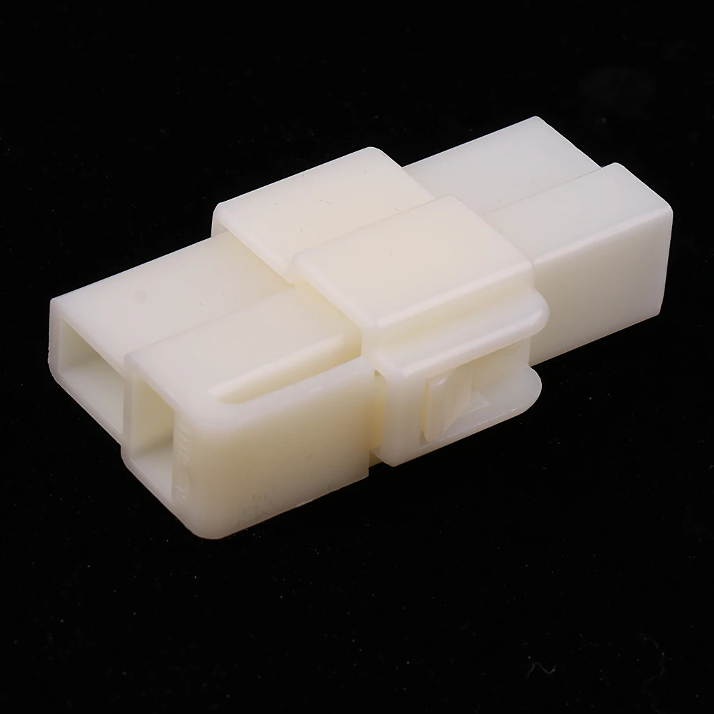 10 Sets 2 Pin 6.3mm 2P Connectors Terminals Block Socket Scooter Motorcycle 10 Sets 2 Pin 6.3mm 2P Connectors Terminals Block Socket Scooter Motorcycle