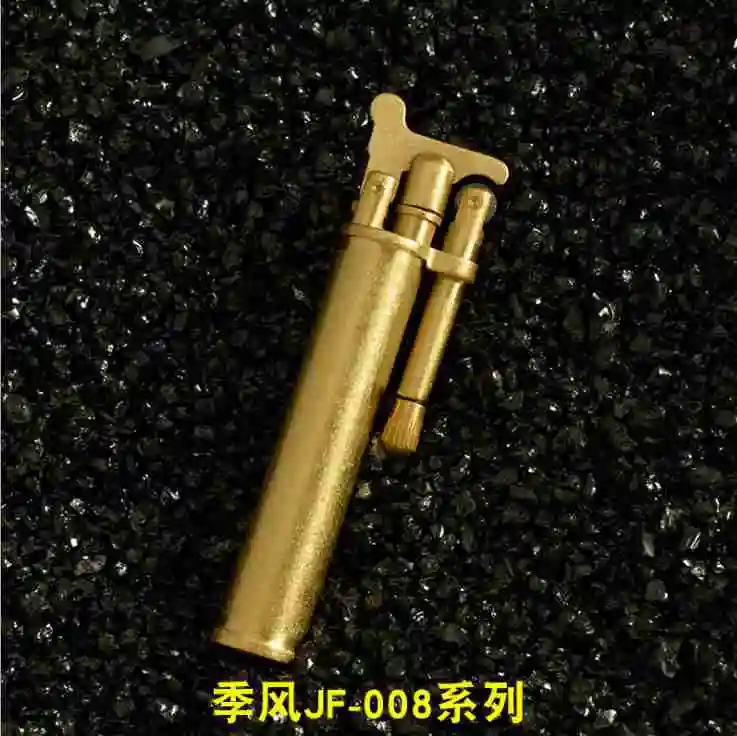 Retro Oil Lighter Gas Grinding Wheel Cigarettes Metal Bar Lighters Pure Copper Cigarette Accessorie Men Gadgets Lighter
Retro Oil Lighter Gas Grinding Wheel Cigarettes Metal Bar Lighters Pure Copper Cigarette Accessorie Men Gadgets Lighter