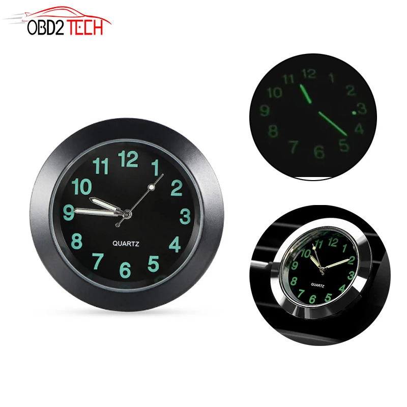Car Christmas Decoration Air Vent Clip Clock Mini Quartz Watch Black Silver Luminous Mechanics Clock
Car Christmas Decoration Air Vent Clip Clock Mini Quartz Watch Black Silver Luminous Mechanics Clock