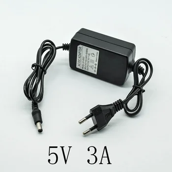 New 110-240V AC Converter Adapter DC 5V 3A/3000mA Power Supply Charger EU Plug 5.5mm * 2.5mm(2.1mm) two lines
New 110-240V AC Converter Adapter DC 5V 3A/3000mA Power Supply Charger EU Plug 5.5mm * 2.5mm(2.1mm) two lines