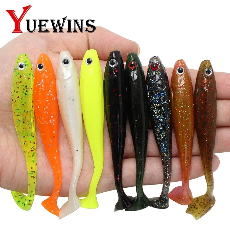 Yuewins 3pcs/lot Vivid Worm Soft Lures Artificial Fishing Bait Jig Swim Shad Abdomen open Paddle Tail Swimbait Bass Fish QA142
Yuewins 3pcs/lot Vivid Worm Soft Lures Artificial Fishing Bait Jig Swim Shad Abdomen open Paddle Tail Swimbait Bass Fish QA142
