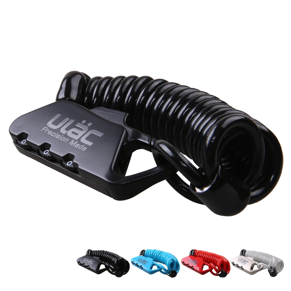 New Mini Bike Lock 1200mm Fold Backpack Cycling Helmet Bicycle Cable Lock 3 Digit Combination Anti-theft Bicycle Lock 4Color
New Mini Bike Lock 1200mm Fold Backpack Cycling Helmet Bicycle Cable Lock 3 Digit Combination Anti-theft Bicycle Lock 4Color