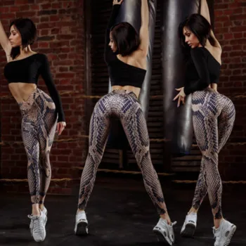 2018 Womens Workout Snakeskin pattern Leggings Fitness High Waist Pants Raw Python Skin Print Ankle Length Trouser
2018 Womens Workout Snakeskin pattern Leggings Fitness High Waist Pants Raw Python Skin Print Ankle Length Trouser