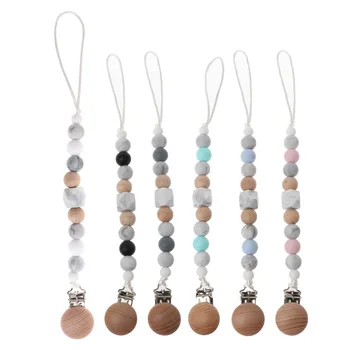 High Quality Baby Soother Clips Silicone and Beech Wood Pacifier Clips Chain Newborn Chew Toy AUG18-A
High Quality Baby Soother Clips Silicone and Beech Wood Pacifier Clips Chain Newborn Chew Toy AUG18-A