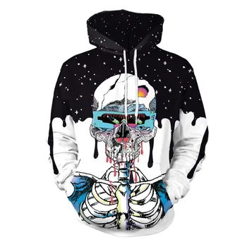 Explosive interstellar trend horror skull 3D digital print sweater cosplay costume anime Halloween
Explosive interstellar trend horror skull 3D digital print sweater cosplay costume anime Halloween