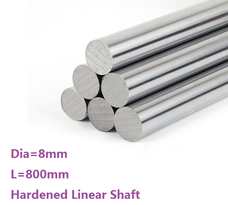 50 шт./лот диаметр 8 мм вал 800 мм Длинный хромированный линейный вал твердый стержень вала направляющая для 3D-принтера cnc части
50 шт./лот диаметр 8 мм вал 800 мм Длинный хромированный линейный вал твердый стержень вала направляющая для 3D-принтера cnc части