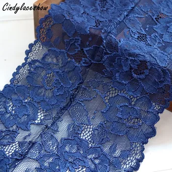 1 Yard Navy Blue Embroidered Stretch Lace Trim Elastic Lace Fabric Sewing Crafts Underwear Decoration Lace Handmade Accessories
1 Yard Navy Blue Embroidered Stretch Lace Trim Elastic Lace Fabric Sewing Crafts Underwear Decoration Lace Handmade Accessories