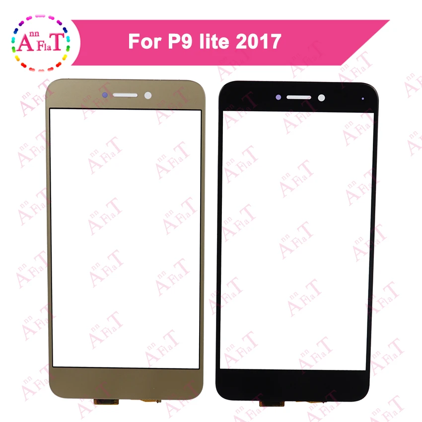 10 шт./лот Сенсорное стекло для Huawei P9 Lite 2017 сенсорный экран дигитайзер Датчик