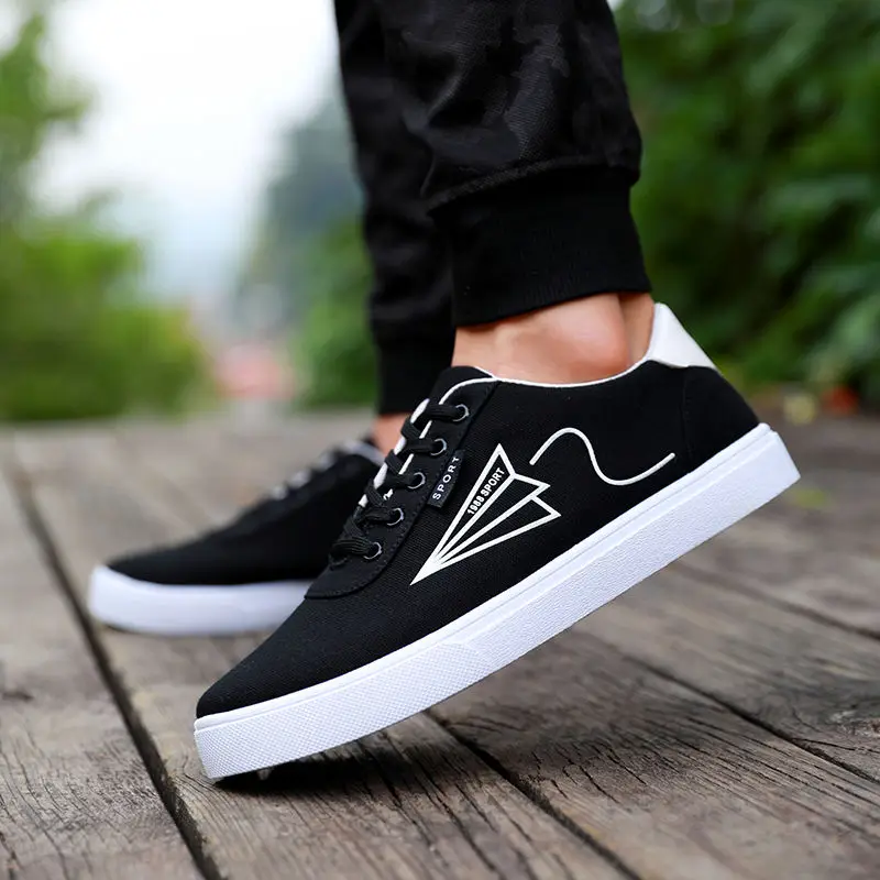 Fashion Brand Sneakers Men Shoes Hot Male Casual Shoes Breathable Flats White Black Canvas Shoes Men 2019 Spring Summer S1975
Fashion Brand Sneakers Men Shoes Hot Male Casual Shoes Breathable Flats White Black Canvas Shoes Men 2019 Spring Summer S1975