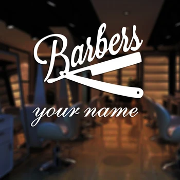 Man Barber Shop Decal Name Chop Bread Sticker Haircut Posters Vinyl Wall Art Decals Decor Windows Decoration Mural
Man Barber Shop Decal Name Chop Bread Sticker Haircut Posters Vinyl Wall Art Decals Decor Windows Decoration Mural