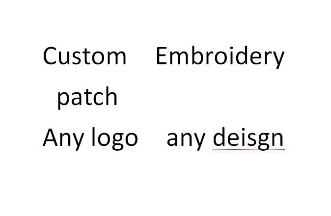 Image Free Shipping   Customize  Embroidery Number Patch Custom your Patch Iron on Embroidery badge  Embroidered Patch  custom patches