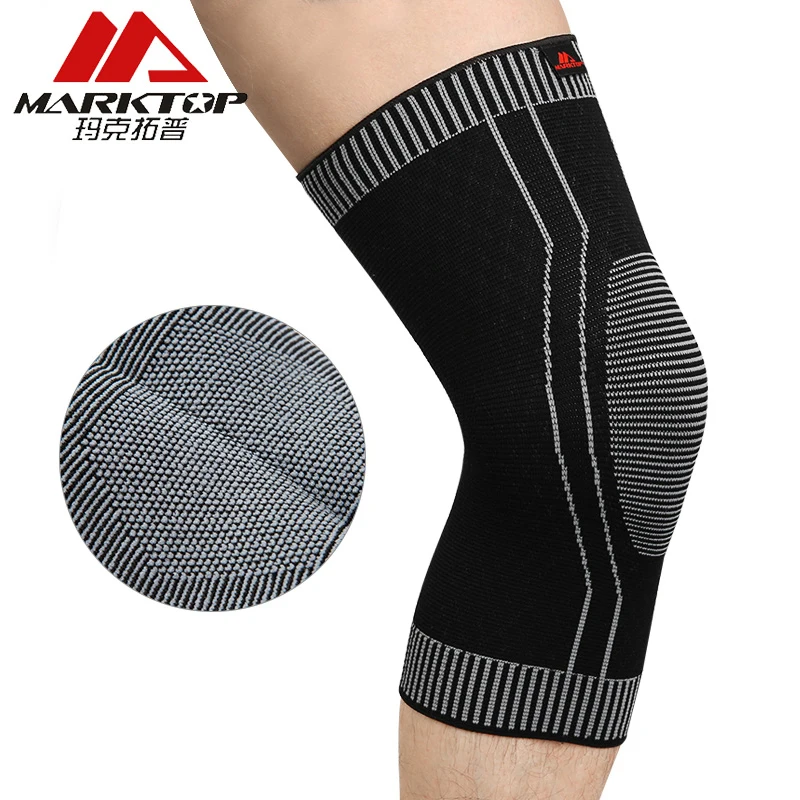 1pcs Marktop Sports Knee Pads Support Training Elastic Knee Support protect Sports Safety Running Cycling Knee Pad Sleeve
1pcs Marktop Sports Knee Pads Support Training Elastic Knee Support protect Sports Safety Running Cycling Knee Pad Sleeve