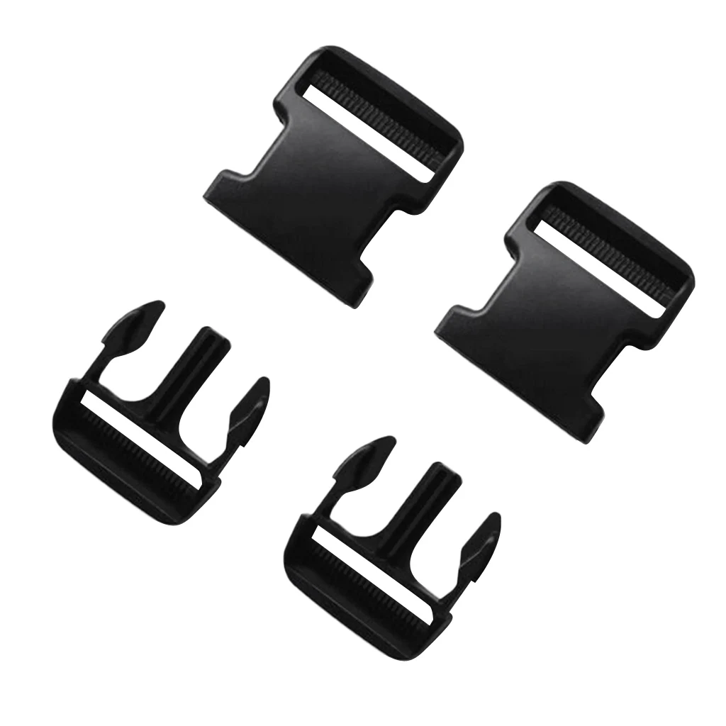 2Pcs Scuba Diving Buckle Plastic Black Strap Webbing Side Release Buckle 90mm 2Pcs Scuba Diving Buckle Plastic Black Strap Webbing Side Release Buckle 90mm