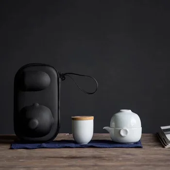 TANGPIN green ceramic teapot with 2 cups gaiwan tea sets portable travel tea set drinkware
TANGPIN green ceramic teapot with 2 cups gaiwan tea sets portable travel tea set drinkware