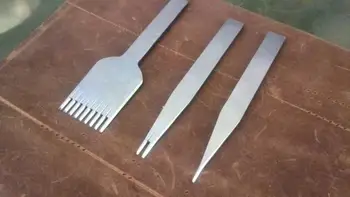 Custom-made Leathercraft Prong Olive Chisel\Diamond Chisel\slanting Prong Stainless Steel Tools Hole Punches DIY tool Work
Custom-made Leathercraft Prong Olive Chisel\Diamond Chisel\slanting Prong Stainless Steel Tools Hole Punches DIY tool Work