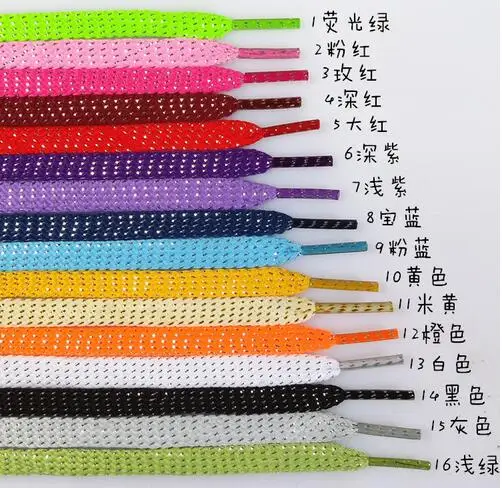 New Arrival 110CM Fashion Golden Silk Flat Shoelaces Shoe Laces Sneaker Sport Shoes Lace Wholesale Price Free Shipping
New Arrival 110CM Fashion Golden Silk Flat Shoelaces Shoe Laces Sneaker Sport Shoes Lace Wholesale Price Free Shipping