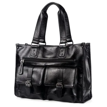 Men'S Laptop Bags High Quality Leather Handbags Luxury Brand Satchels Multifunction Tote Business Male Bolsa Shoulder Bags Hot
Men'S Laptop Bags High Quality Leather Handbags Luxury Brand Satchels Multifunction Tote Business Male Bolsa Shoulder Bags Hot