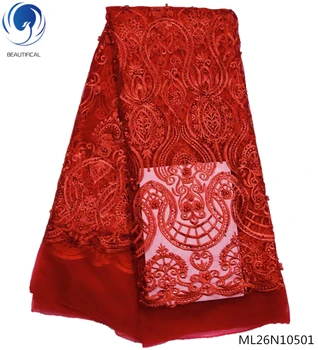 BEAUTIFICAL red embroidery lace fabric bridal lace fabric beaded lace fabric for women with rhinestone cheap shopping ML26N105
BEAUTIFICAL red embroidery lace fabric bridal lace fabric beaded lace fabric for women with rhinestone cheap shopping ML26N105