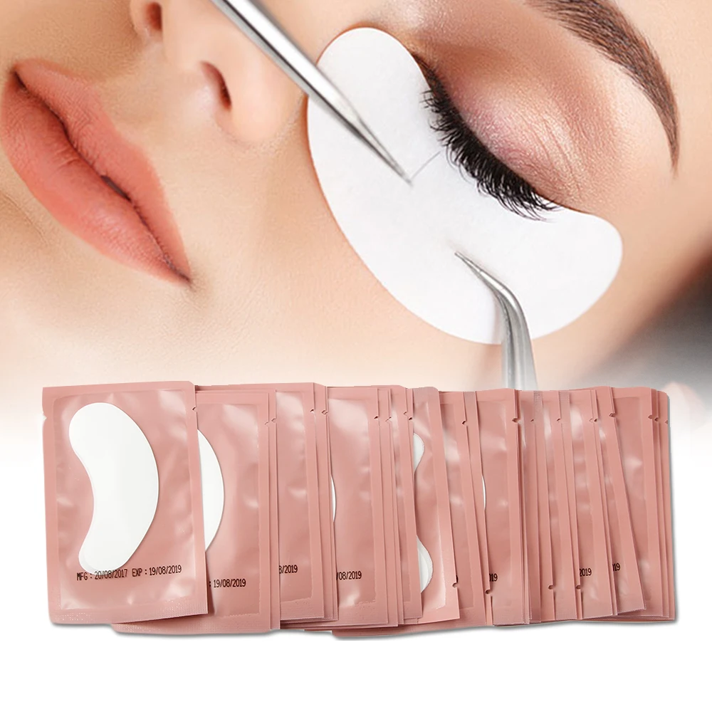 50 Pairs Eye Pads Pillows for Eyelashes Extension Disposable Paper Patches Set Eye Eyelash Tips Sticker Lint-free Wraps Makeup
50 Pairs Eye Pads Pillows for Eyelashes Extension Disposable Paper Patches Set Eye Eyelash Tips Sticker Lint-free Wraps Makeup
