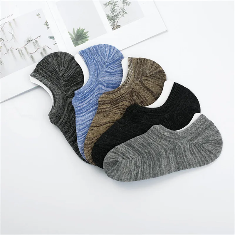Spring Summer Men's socks slippers Bamboo fibre Non-slip Silicone Invisible Socks Fashion Casual Deodorant Male ankle socks blue
Spring Summer Men's socks slippers Bamboo fibre Non-slip Silicone Invisible Socks Fashion Casual Deodorant Male ankle socks blue