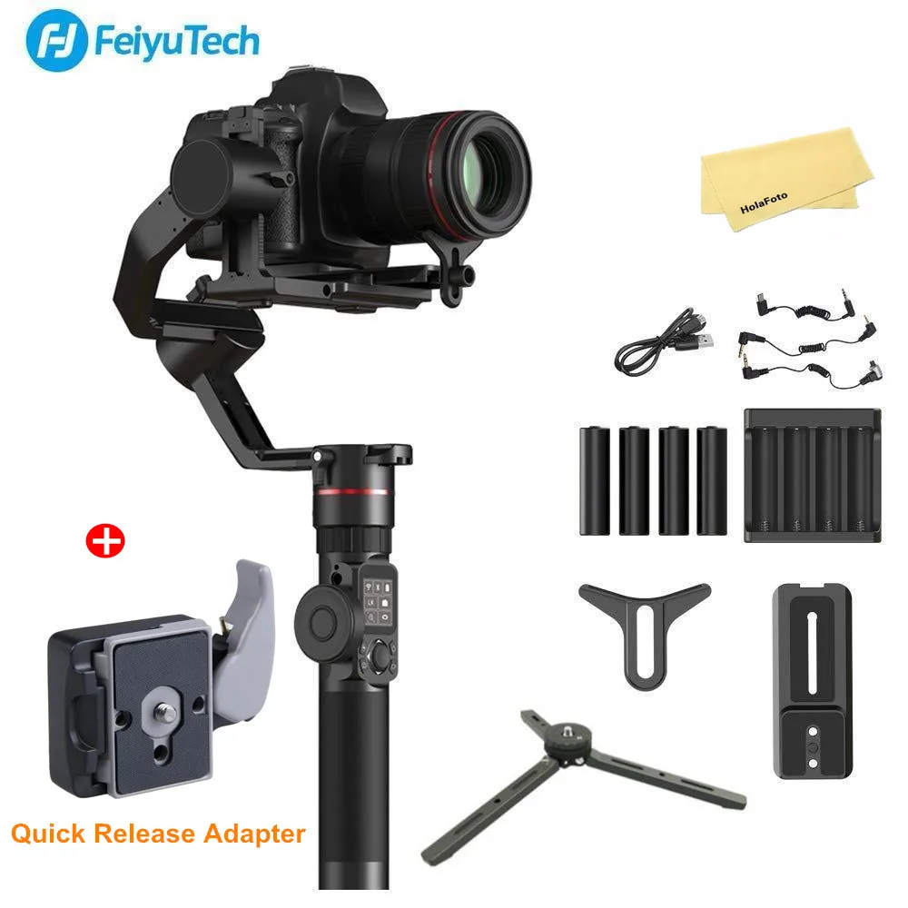 3 осевой Механический Ручной Стабилизатор FeiyuTech Feiyu AK2000 для камеры Sony Canon 5D 6D Mark