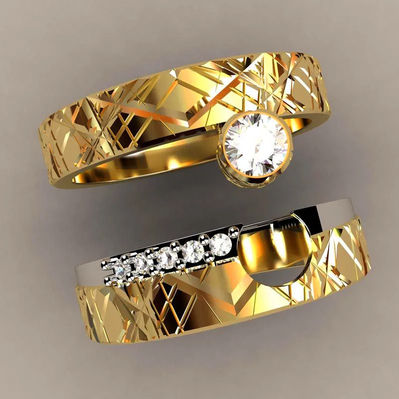 Luxury Female Crystal Zircon Stone Ring Set Cute Yellow Gold Color Bridal Ring Promise Engagement Rings For Women
Luxury Female Crystal Zircon Stone Ring Set Cute Yellow Gold Color Bridal Ring Promise Engagement Rings For Women
