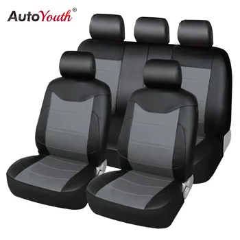 Car Seat Covers PU Leather Fashion Full Set Auto Seat Covers with Organizer Storage Bags Universal Fit Seat Protectors AUTOYOUTH
Car Seat Covers PU Leather Fashion Full Set Auto Seat Covers with Organizer Storage Bags Universal Fit Seat Protectors AUTOYOUTH
