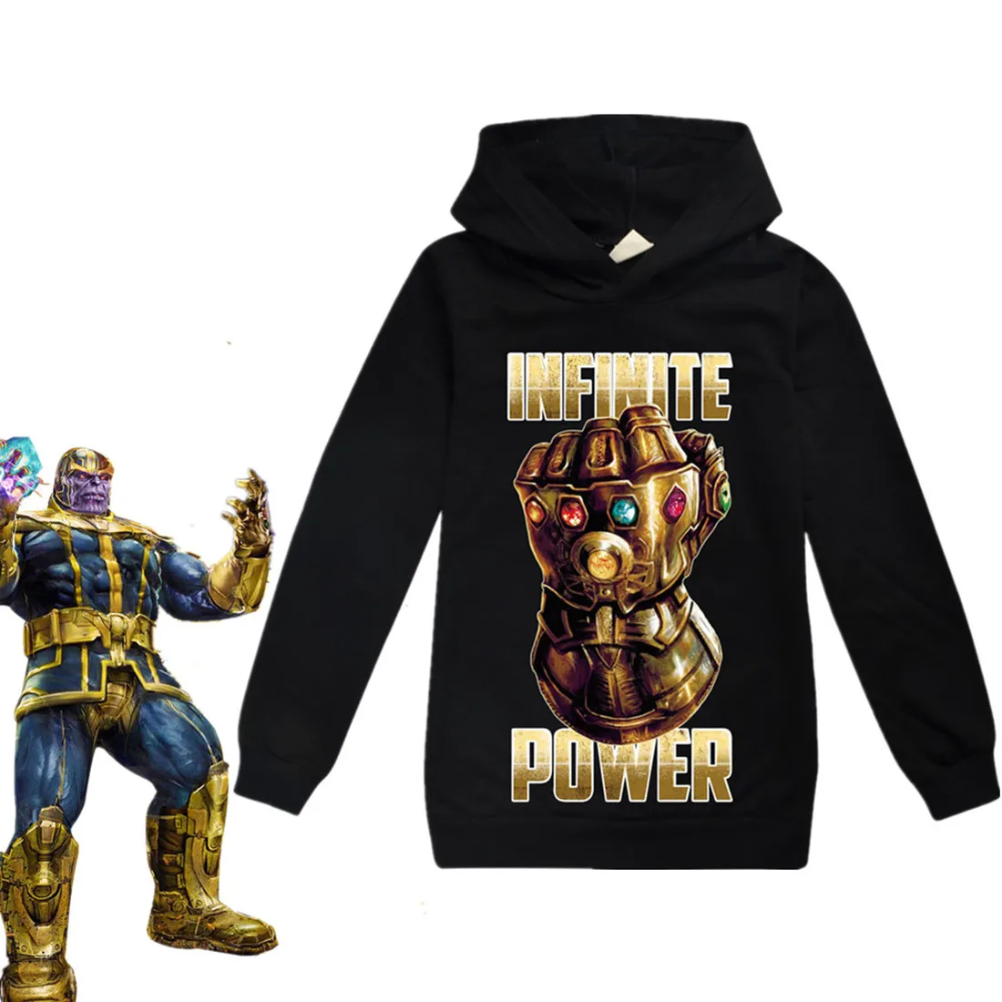 Boys sweatshirts Avengers 4 kids hoodies casual toddler girl winter clothes Thanos Cosplay kids costume fashion hooded T shirt
Boys sweatshirts Avengers 4 kids hoodies casual toddler girl winter clothes Thanos Cosplay kids costume fashion hooded T shirt