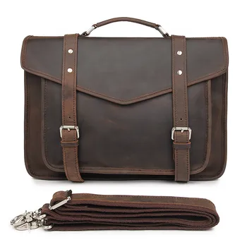 Genuine Leather Briefcase Male Portfolio Laptop Business Travel Men Messenger Bags 7377R
Genuine Leather Briefcase Male Portfolio Laptop Business Travel Men Messenger Bags 7377R
