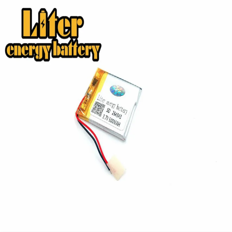 Size 264343 254545 3.7v 500mah Lithium Polymer Battery With Board For Mp4 Digital Products Liter energy battery
Size 264343 254545 3.7v 500mah Lithium Polymer Battery With Board For Mp4 Digital Products Liter energy battery