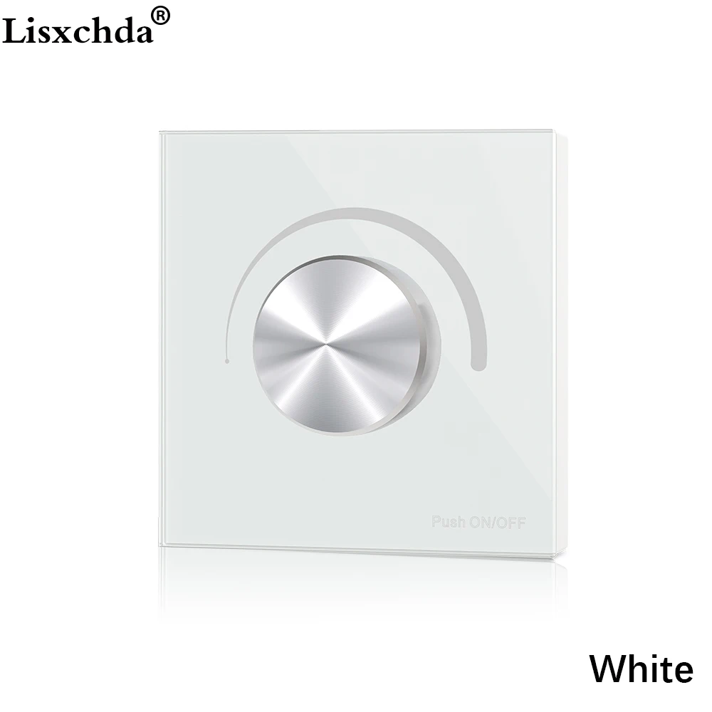 AC Triac Dimmer LED 220V 230V 110V Dimmable Knob Push Switch Controller for LED Bulb Light Lamps(White/Black)
AC Triac Dimmer LED 220V 230V 110V Dimmable Knob Push Switch Controller for LED Bulb Light Lamps(White/Black)