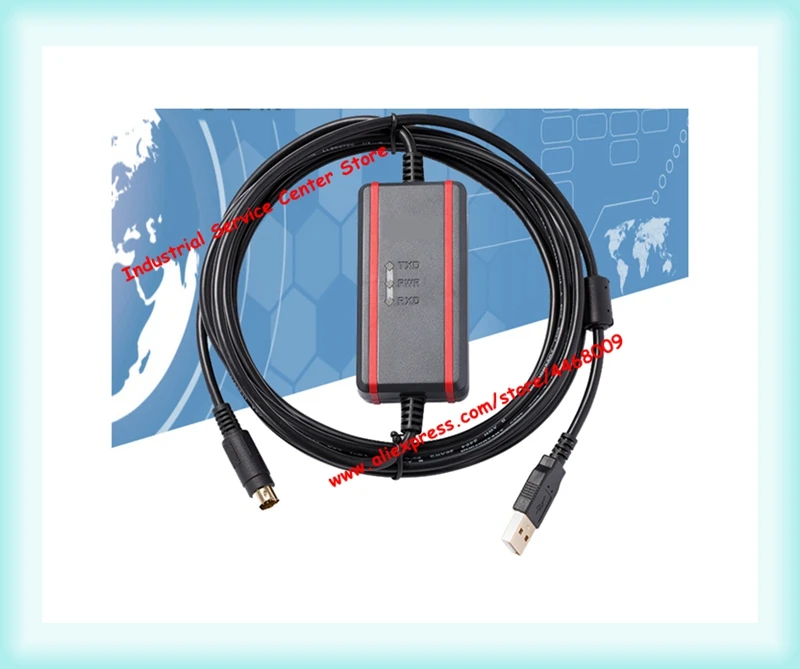 USBACAB230 compatible with Delta DVP series PLC programming cable data download communication cable USB-DVP
USBACAB230 compatible with Delta DVP series PLC programming cable data download communication cable USB-DVP