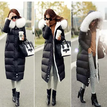 2017 winter duck down jacket women long coat parkas thickening Female Warm Clothes fur collar High Quality 
2017 winter duck down jacket women long coat parkas thickening Female Warm Clothes fur collar High Quality