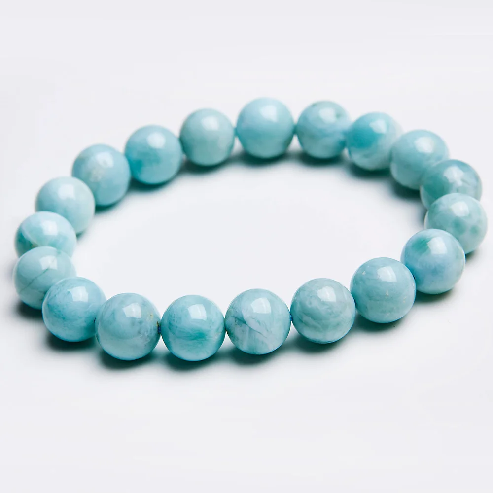 Wholesales 100% 10mm Genuine Natural Blue Larimar Bracelet Gemstone From Dominica Stretch Bracelets AAAAAA For Women Men Gift
Wholesales 100% 10mm Genuine Natural Blue Larimar Bracelet Gemstone From Dominica Stretch Bracelets AAAAAA For Women Men Gift