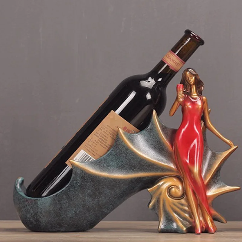 Modern dance sculptures, creative wines rack, ancient sculptures, creative home, decorations in the living room hotel, Beauty
Modern dance sculptures, creative wines rack, ancient sculptures, creative home, decorations in the living room hotel, Beauty